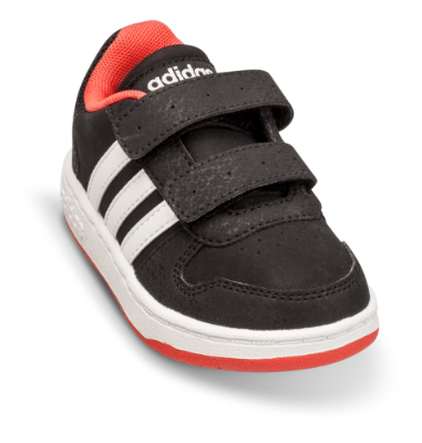 adidas babysneaker sort HOOPS 2.0 CMF I