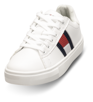 Tommy Hilfiger børnesneaker hvid T3B4-30320-