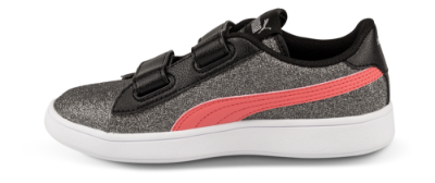 Puma barnesneaker sort/grå 367378