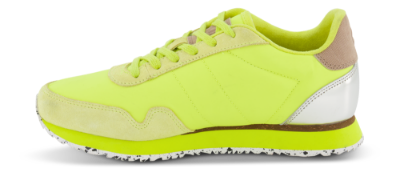 Woden Wonder sneaker stærk gul WL159