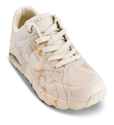 Skechers Uno Marbel Marvel Sneaker Hvit 155584