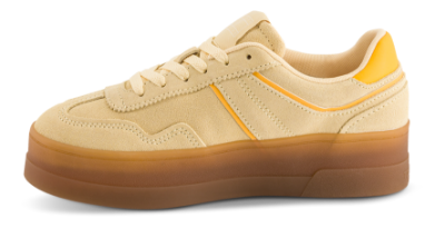 Tommy Jeans The Greenwich Plateau Sneaker Gul EN0EN02734ZGB