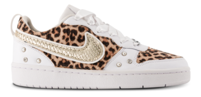 Nike Court Borough Leopard Cougar Gold Sneaker