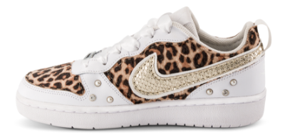 Nike Court Borough Leopard Cougar Gold Sneaker