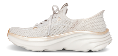 Skechers Slip-ins Relaxed Fit DLux Vapor Evening Sneaker Beige 150584