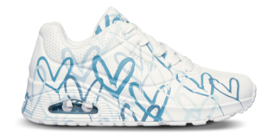 Skechers UNO Spread the Love by JGoldcrown Snesker Hvit 155507