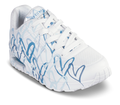 Skechers UNO Spread the Love by JGoldcrown Snesker Hvit 155507