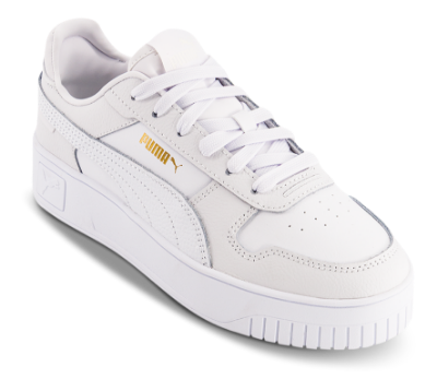 Puma Carina Street Plateau Sneaker Hvit 389390