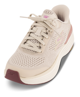 Skechers Slip-ins Max Cushioning Suspension Sneaker Beige 129258