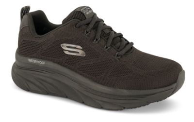 Skechers Relaxed Fit D'Lux Walker Get Oasis WP Sneaker Svart 149810