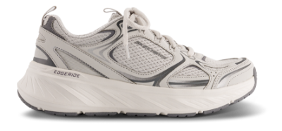 Skechers Relaxed Fit Edgeride Silver Eclipse Sneaker Hvit 50475