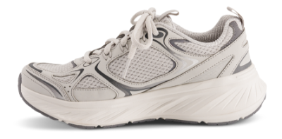 Skechers Relaxed Fit Edgeride Silver Eclipse Sneaker Hvit 50475
