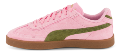 Puma Club II Era Sneaker Pink Shimmer Olive Green 400717 31