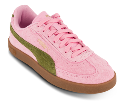 Puma Club II Era Sneaker Pink Shimmer Olive Green 400717 31