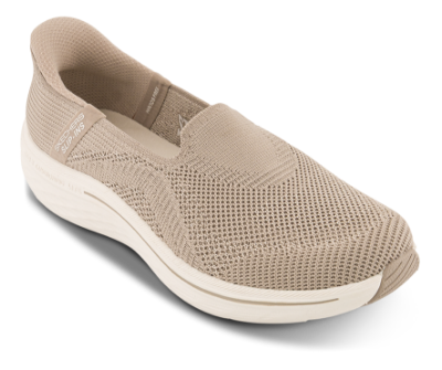 Skechers Slip-ins Max Cushioning Lite Aura Tessa Sneakers Taupe 137464