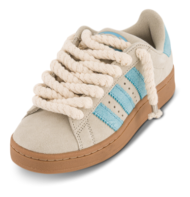 Adidas Campus Rope Beige Blue Sneaker