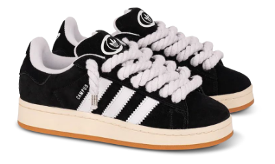 Adidas Campus Rope Black Sneakers