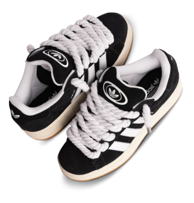 Adidas Campus Rope Black Sneakers