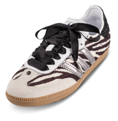 Adidsa Samba Silver Sebra Sneakers