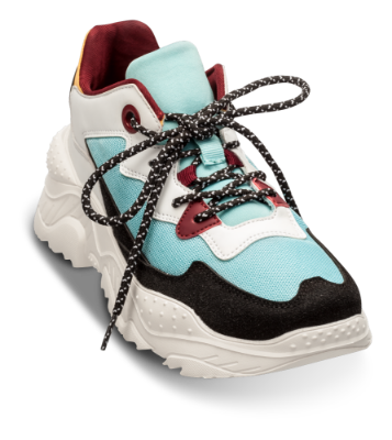 CULT sneaker hvid/blå 7629101893