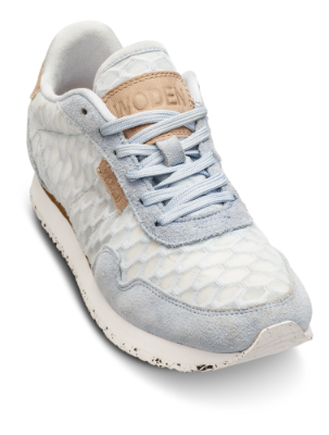 Woden damesneaker lysblå WL869-522