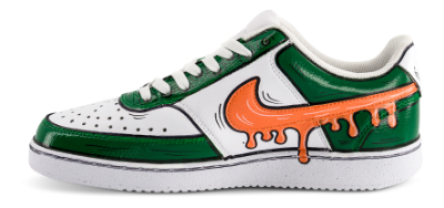 Nike Court Vision Colata Colata Orange Green