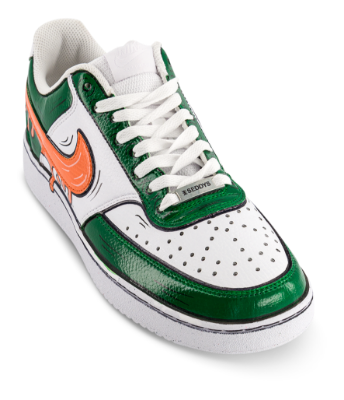 Nike Court Vision Colata Colata Orange Green