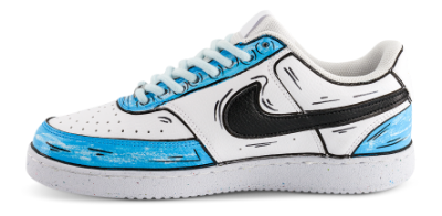 Nike Court Vision Comics Water