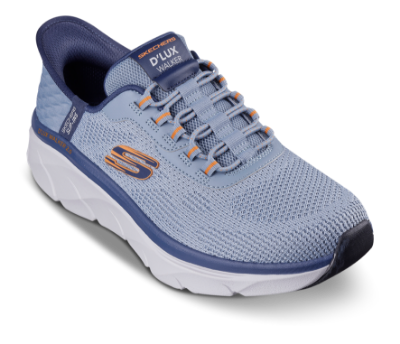 Skechers Slip-ins Relaxed Fit DLux Walker 2.0 Sneaker Blå 232446