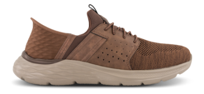 Skechers Slip-ins Relaxed Fit Garner Newick Sneaker Brun 210803