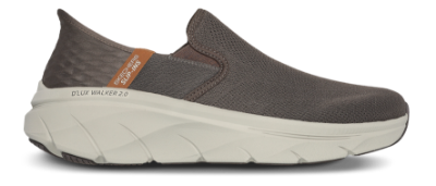 Skechers Slip-ins Relaxed Fit D'Lux Walker 2.0 Sneaker Brun 232463