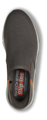 Skechers Slip-ins Relaxed Fit D'Lux Walker 2.0 Sneaker Brun 232463