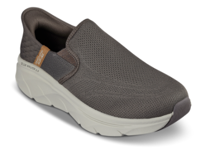 Skechers Slip-ins Relaxed Fit D'Lux Walker 2.0 Sneaker Brun 232463