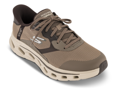 Skechers Slip-ins Go Walk Glide-Step 2.0 Zac Sneaker Brun 216660