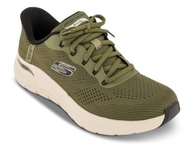 Skechers Slip-ins Arch Fit 2.0 Lestur Sneaker Oliven 232712