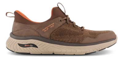 Skechers Slip-ins Relaxed Fit Arch Fit Crosser Sneaker Brun 205340