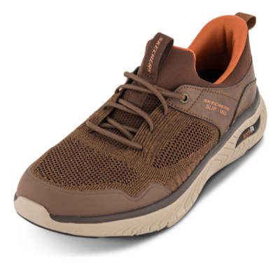 Skechers Slip-ins Relaxed Fit Arch Fit Crosser Sneaker Brun 205340