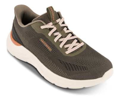 Skechers Slip-ins Relaxed Fit Garner Ellis Sneaker Olive 211369