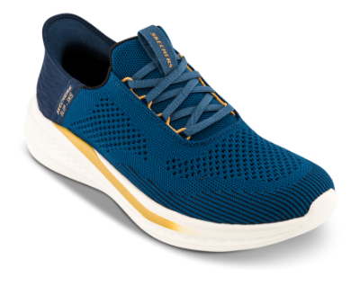 Skechers Slip-ins Relaxed Fit Slade Quinto Sneaker Blå 210810