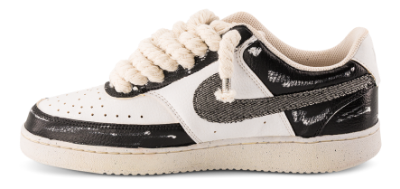 Nike Court Vision Rust Black Sneakers