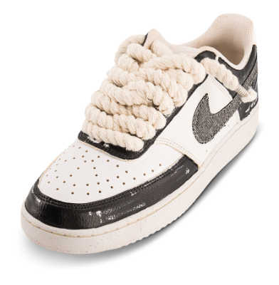 Nike Court Vision Rust Black Sneakers