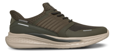 Skechers Slip-ins Relaxed Fit Slade Luther Sneakers Olive 211389