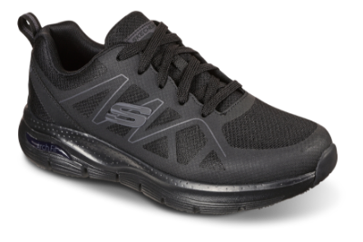Skechers Work Arch Fit Arbejdssko Sort 200025EC (39,5-48)