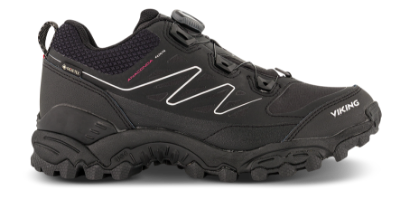 Viking Anaconda 4x4 Low GTX BOA Vandresko Sort 3-55200