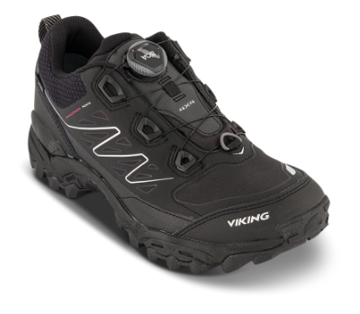 Viking Anaconda 4x4 Low GTX BOA Vandresko Sort 3-55200