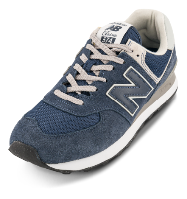 New Balance 574 Sneaker Blå ML574EVN
