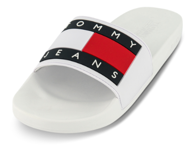 Tommy Jeans Badesandaler Hvit EM0EM00689YBR