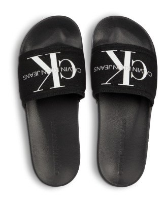 Calvin Klein Pool slides unisex Sort YM0YM00061BDS