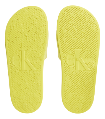 Calvin Klein Pool slides unisex Gul YW0YW001030LJ