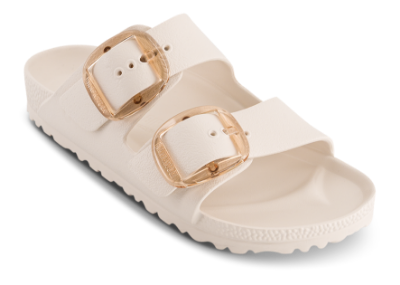 Birkenstock Arizona Big Buckle EVA Sandal Narrow Eggshell Hvid 1029651